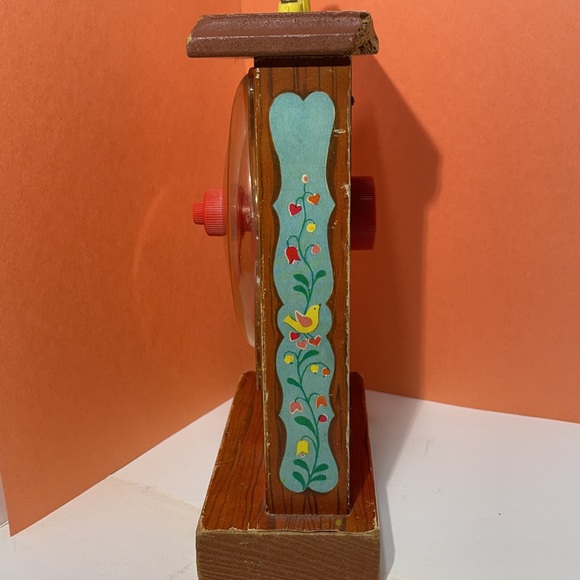 Vintage 1962 Fisher Price Tick Tock Teaching Clock! Tested And Working well! - Picture 11 of 14